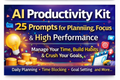 25 Productivity Prompts to Organize Your Life & Achieve Your Goals